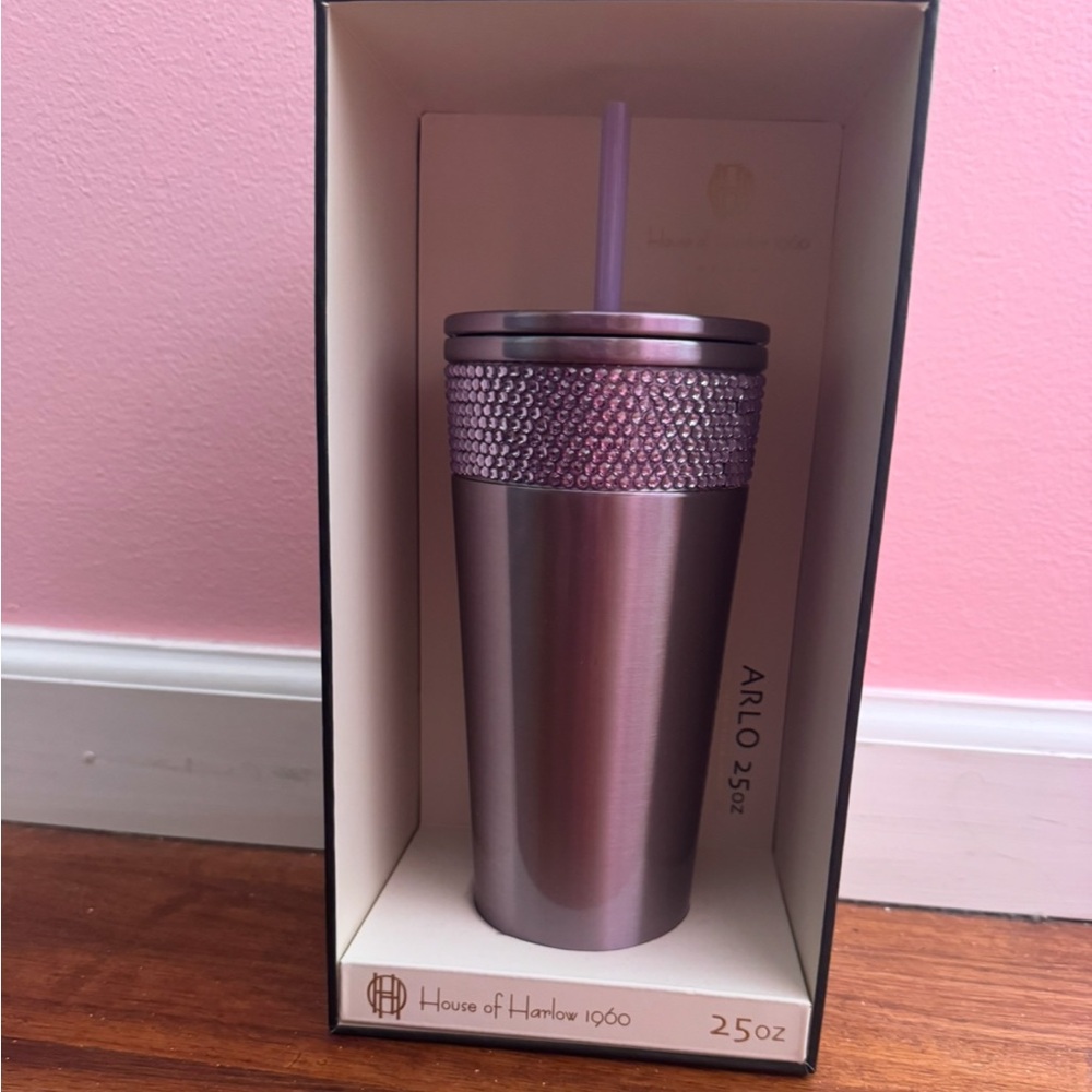 House of Harlow 1960 Purple Elegant Tumbler